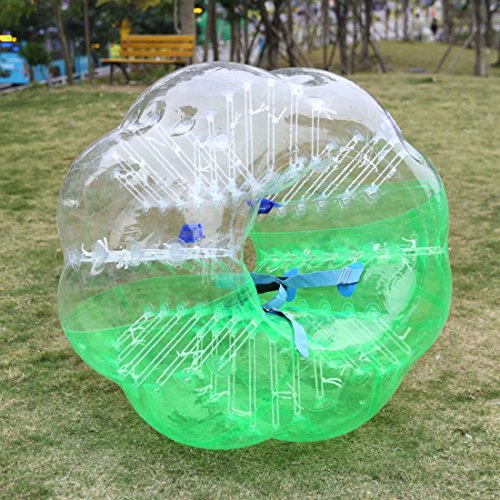 Suyi diam 1.5m/1.2m Giant Inflatable Human Bumper Bubble Soccer Ball Sumo Suit Blow Up Toy Made of Eco-Friendly PVC for Adults Teens Outdoor Playgames One-Pack
