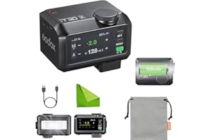 Godox iT30pro F GODOX iT30 Pro F for Fuji, 2.4G Wireless Trigger/Receiver Mini Speedlite for Fujifilm X-T30,X-T3,X-T4,X-T20,GN15 ISO100, 1/80000s HSS, 1.5s Recycle time 560 GODOX Flash (Black)