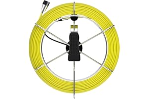 Pipe Camera's Cable Coil Reel for Brand Anysun Aukfa HBUDS Sewer Camera 165ft Extension Cable for Pipe Camera, 165ft Cable Replacement for Pipe Inspection Camera(50M/165FT Cable)