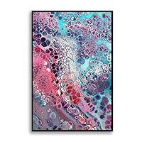 Framed Canvas Wall Art Clouds and Colors Canvas Prints Home Artwork Decoration for Living Room,Bedroom - 16x24 inches