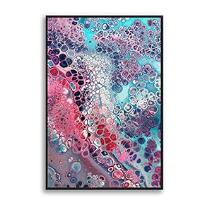 Framed Clouds and Colors Home Artwork for Living Room Bedroom