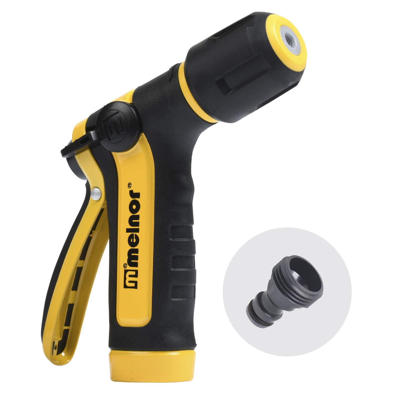 Melnor 65119-AMZ 2-Pattern Vortex Nozzle with QuickConnect Product Adapter Set