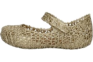 Mini Melissa Campana Pape Toddler's Shoe Gold Glitter, Size 11