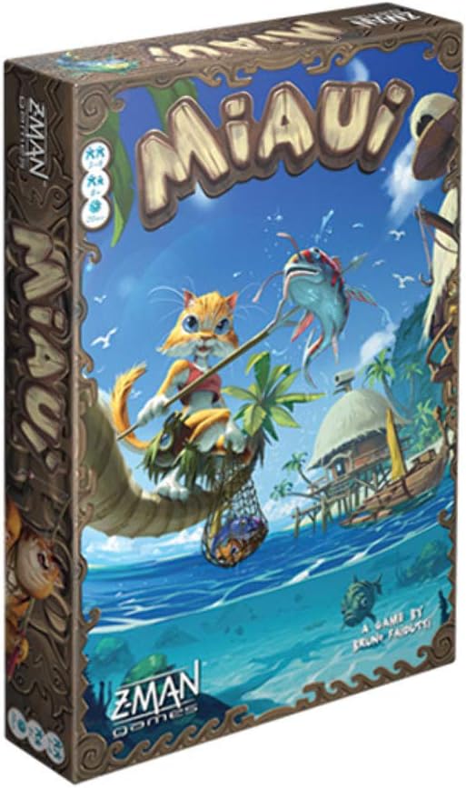 Z Man Games ZMG012 Miaui, Mixed Colours