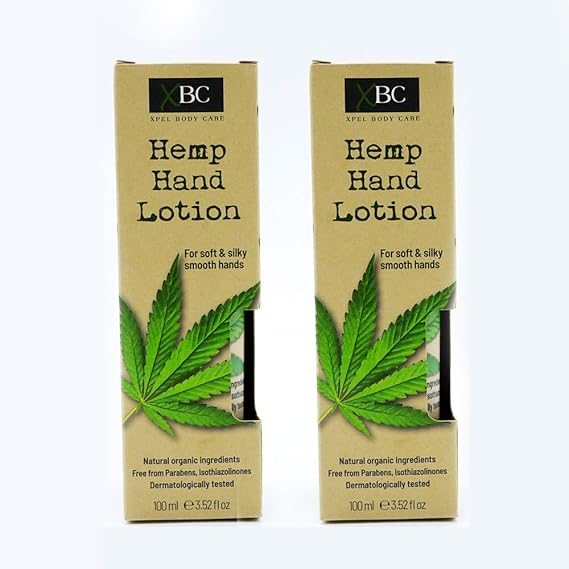 XBC Hemp Hand or Body Lotion Pack of 2 (Hand Lotion) Amazon.co.uk