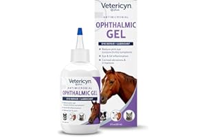 Vetericyn Plus Ophthalmic Eye Gel for Horses | Eye Ointment Alternative to Lubricate and Relieve Horse Eye Irritations, Safe for All Animals. 3 ounces