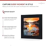 Alison Kingsgate Modern 10x10 Black Picture Frame Engineered Wood view 5