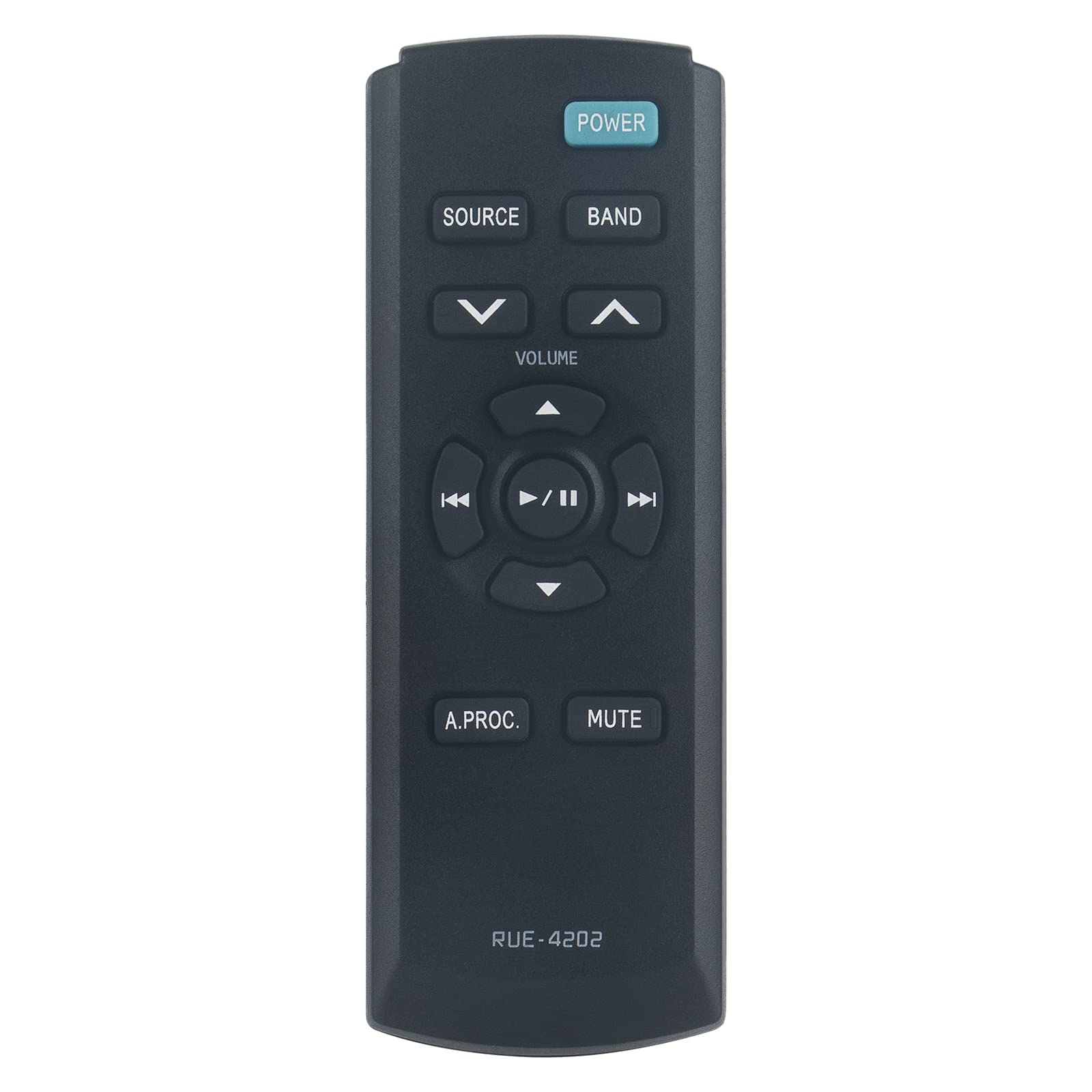 AULCMEET RUE-4202 Replacement Remote Control Compatible with Alpine Car Audio CD/MP3 Receiver CDAD855 CDAW550 CDE-HD137BT CDE-HD138BT CDE-SXM145 CDA-D855 CDA-W550 CDE141 CDA-117E