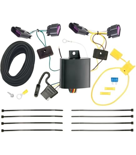 Amazon.com: Tekonsha T-One® T-Connector Harness, 4-Way Flat