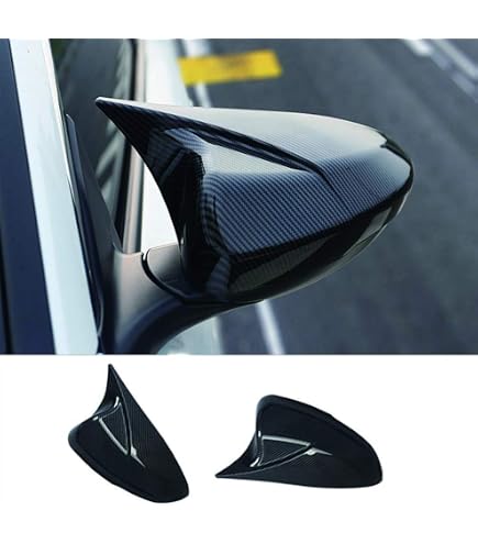 IKON MOTORSPORTS, Front Lip Splitters Compatible With 2013-2015 Honda Accord, HFP Style Unpainted Black Polypropylene