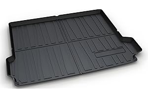 YQBRAND X3 Cargo Mat - All-Weather Cargo Liner Compatible with 2012-2017 BMW X3， 3D Custom-Fit Waterproof Non-Slip Durable Odorless TPO Trunk Tray Floor Mat with Raised Lip