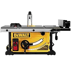DEWALT 10-Inch Table Saw with Rolling