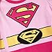 A&J Design Baby Girls' Supergirl Long Sleeve Bodysuit 6-9 Months