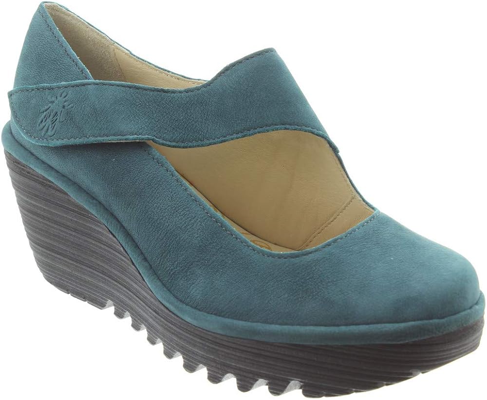 teal coloured ladies shoes