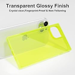 LoeoeL for iPhone 13 Mini Clear Case Rectangle