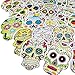56 Pcs Graffiti Decal Stickers Skull Head DIY Sticker Car Sticker Refrigerator Sticker, Personalize Laptops, Skateboard, Snowboard, Car, Helmet, Luggage, Bikes etc.