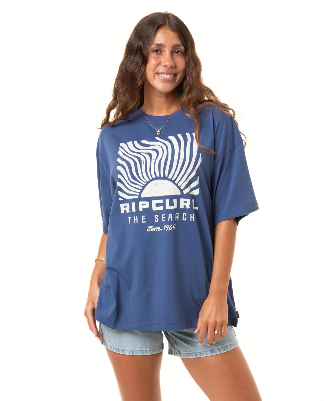 Rip Curl Women's Heritage Crew Neck Short Sleeve