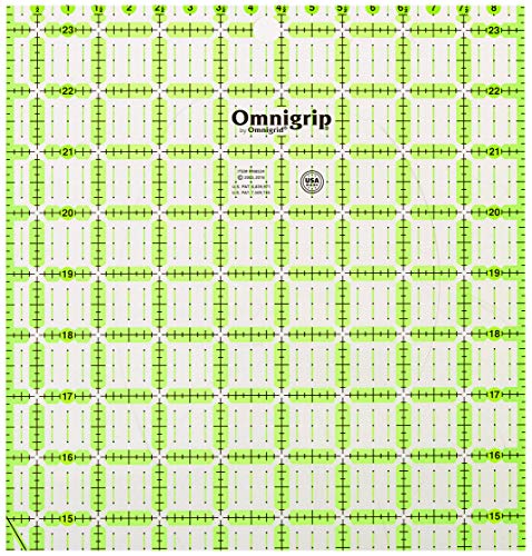 Omnigrid Omnigrip Ruler, 8-½" x 24"