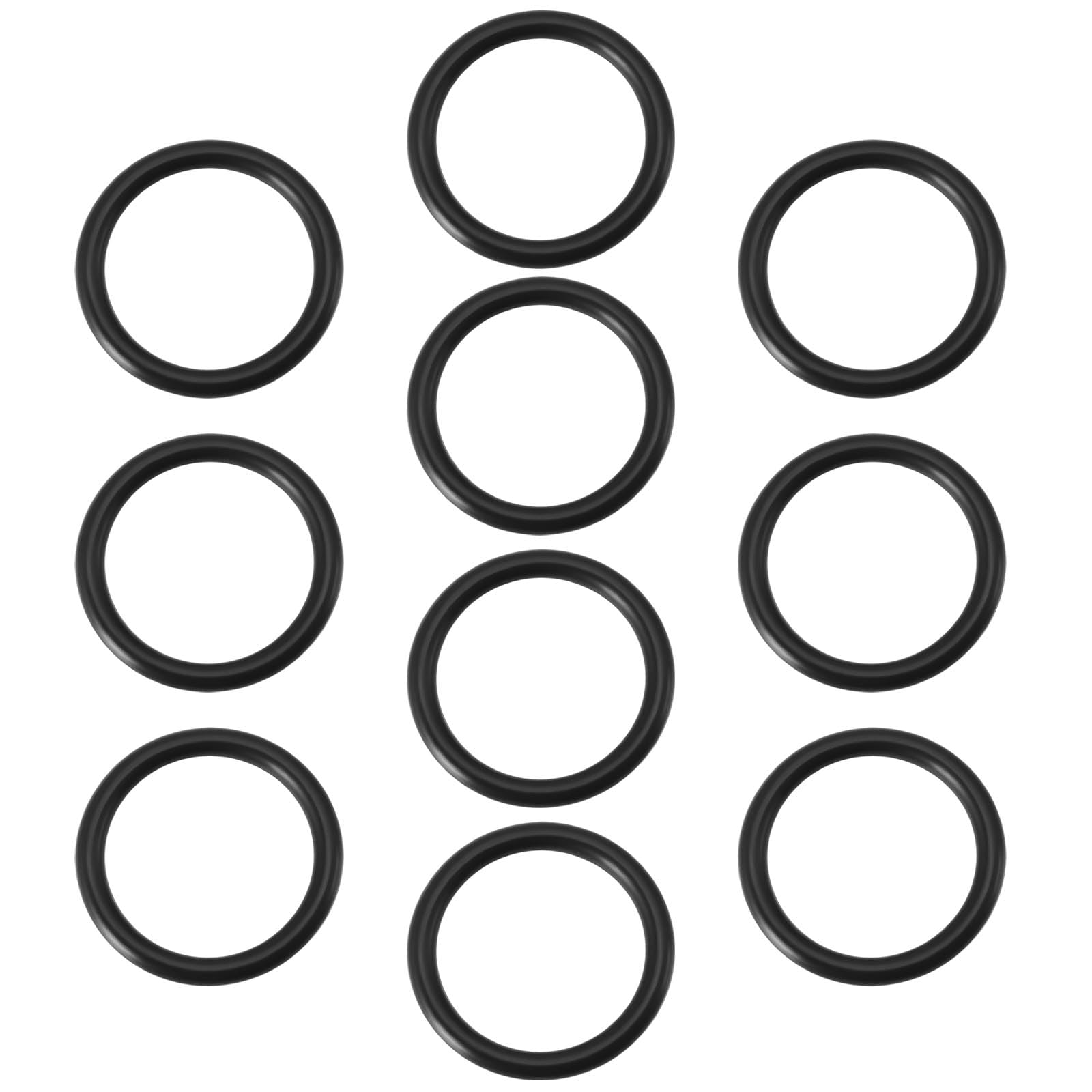 VGOL 10Pcs Spare Seals Replacement Rubber Seal 35x4mm Compatible with Evo UV Clarifier Series Compatible with Evo UV 15 25 30 55 75W