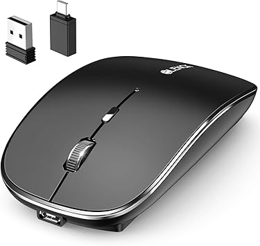 Amazon マウス Blenck ワイヤレスマウス 充電式 小型 静音