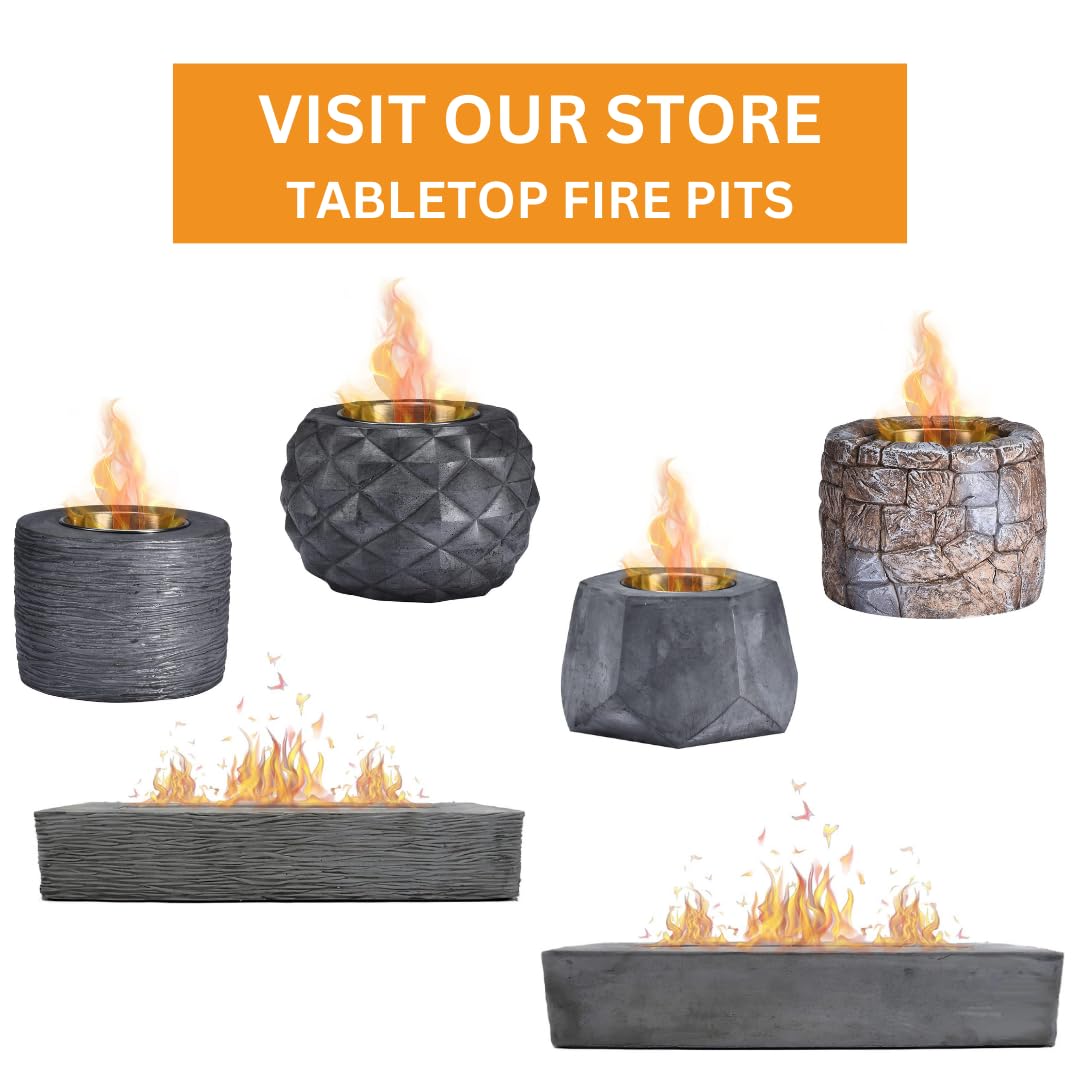 Mua ROUNDFIRE Premium Tabletop Fireplace Fuel - 1 Liter Ethanol for ...
