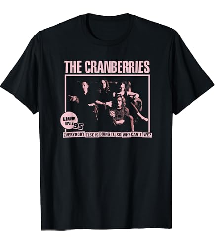 Amazon.com: The Cranberries '95 World Tour Front Back Vintage Band