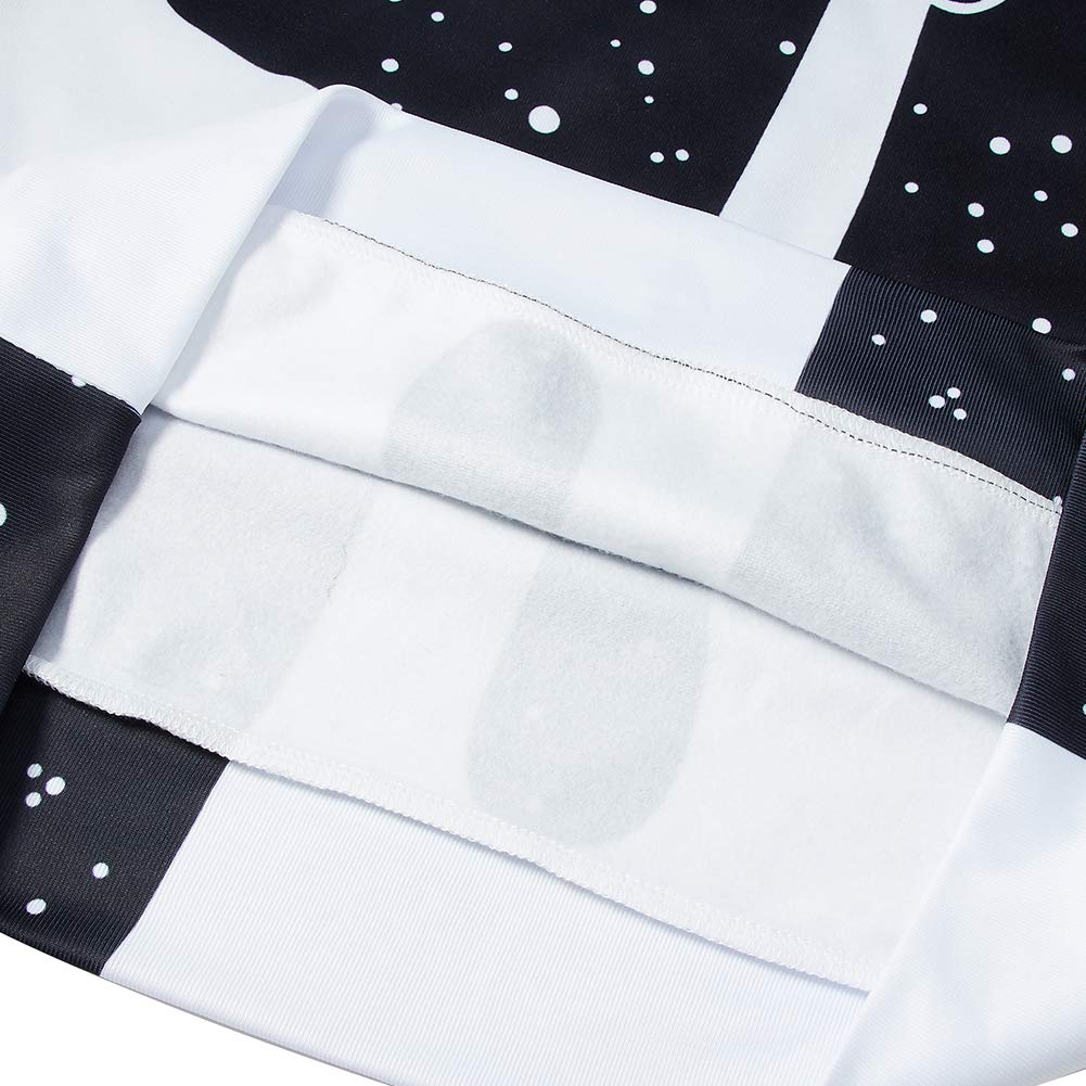 Boys and Girls Black Milk Cup 3D Hoodies Men Pullover Funny Graphic Animal Sweatshirts Fleece Hoody XXL