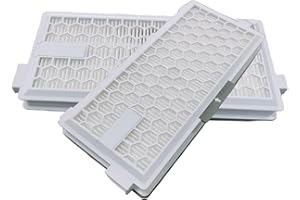 Khotilong Replacement Filter for Vacuum Cleaners,Compatible with Miele Vacuum Cleaners C2 C3 S4 S5 S6 S8 Series SF-HA 50/SF-AA 50 H13 AirClean Filter .(2 pack)