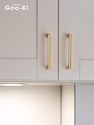 Shining Golden Cabinet Pull Modern Minimalist Style
