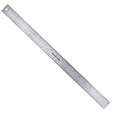 Stainless Steel 18 Inch Metal Ruler Non-Slip Rubber