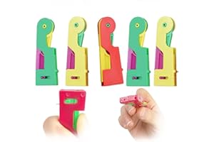 5Pcs Automatic Threading Aid Needle Threader Tool, Easy to Use Needle Threaders Tool for Embroidery Cross Stitch Craft, Sewin