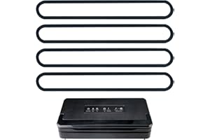 ziHenryDa 4 Pack Foam Replacement Gaskets compatible with Anova Culinary Precision Vacuum Sealer Pro,Replacement Gaskets for Anova Culinary Precision Vacuum Sealer Pro (12.8 * 1.56 * 0.35)