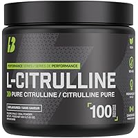 BULL Nutrition – L-Citrulline Powder, Nitric Oxide Booster and Pump Formula for Enhanced Circulation, Energy, & Muscle Recove