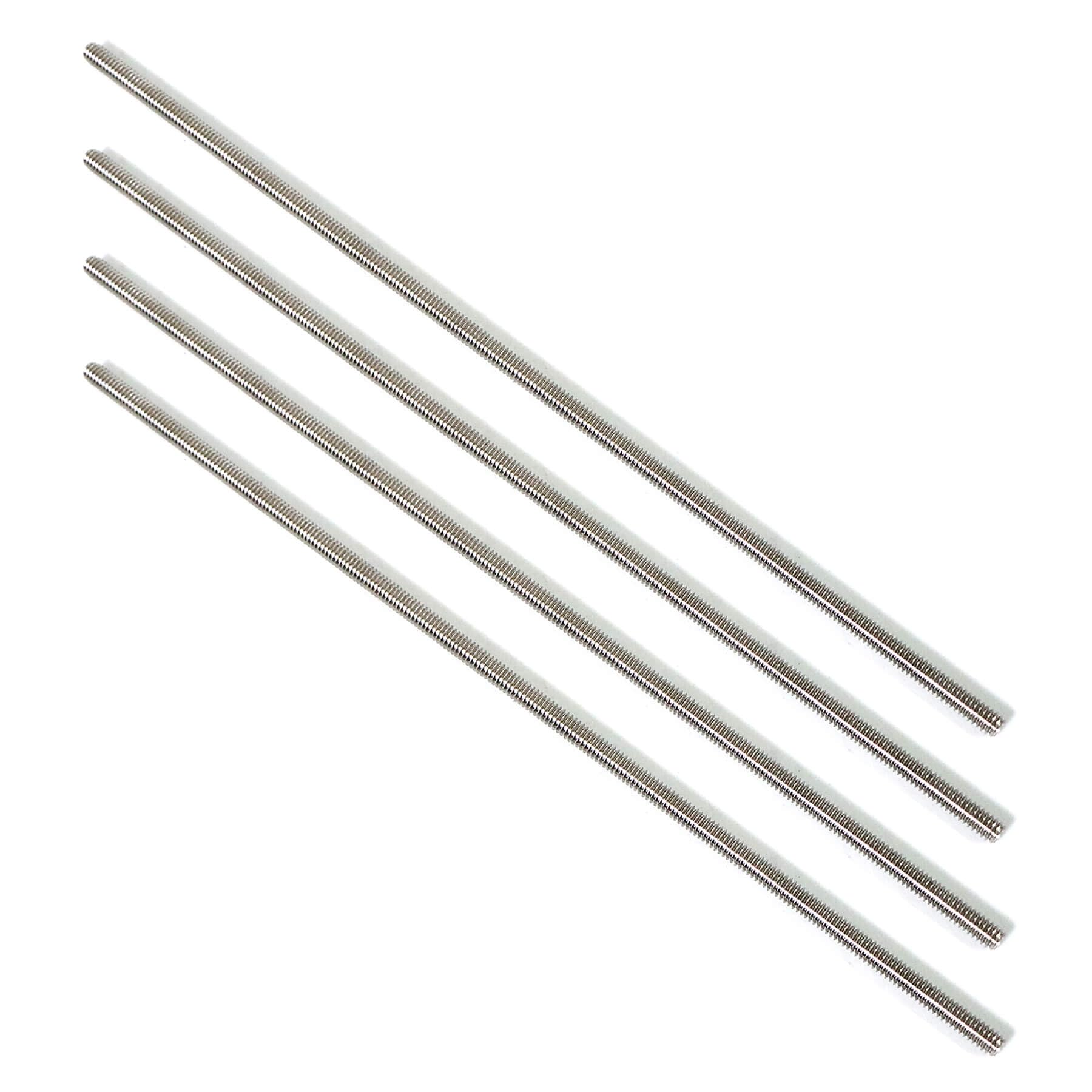 Photo 1 of ***BENT****NIDAYE Stainless Steel Fully Threaded Rod, 3/8" -16 Thread Size, 48" Length, Right Hand Threads, 4 Pieces