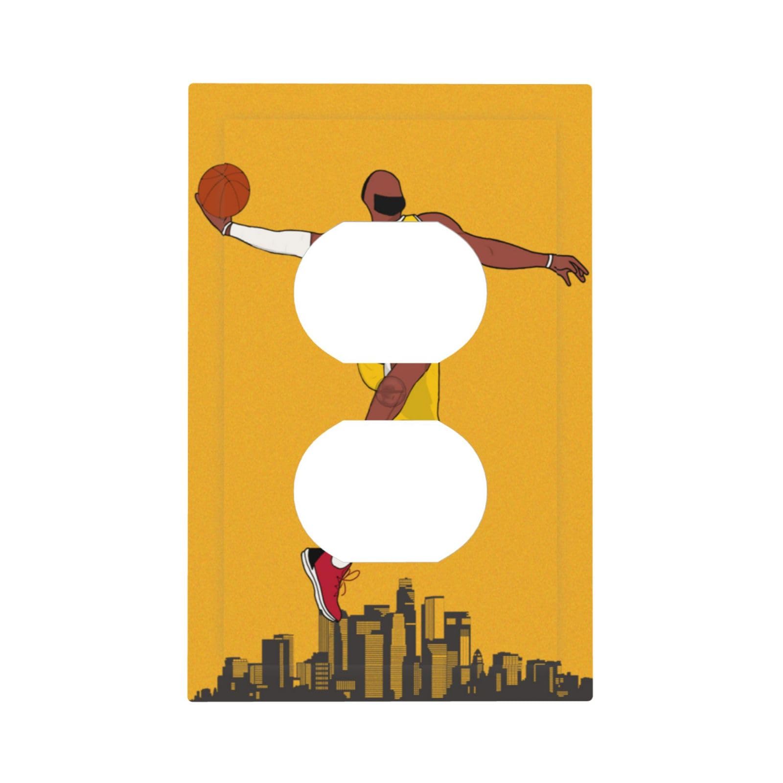Xuejiaku Outlet Covers Cartoon Basketball Superstar