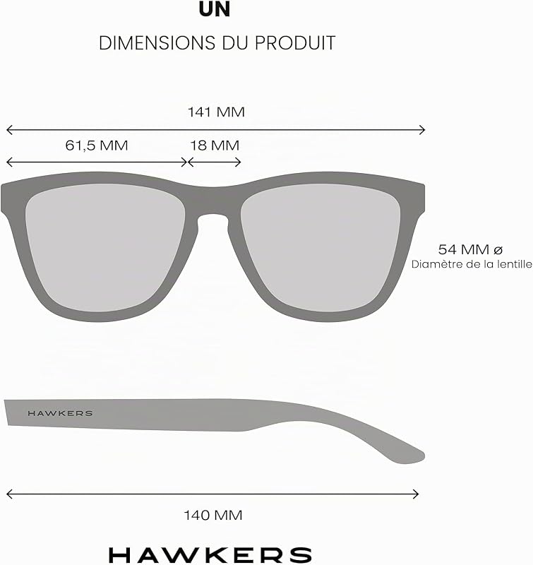 Lunettes de soleil ONE POLARIZED pour hommes et femmes