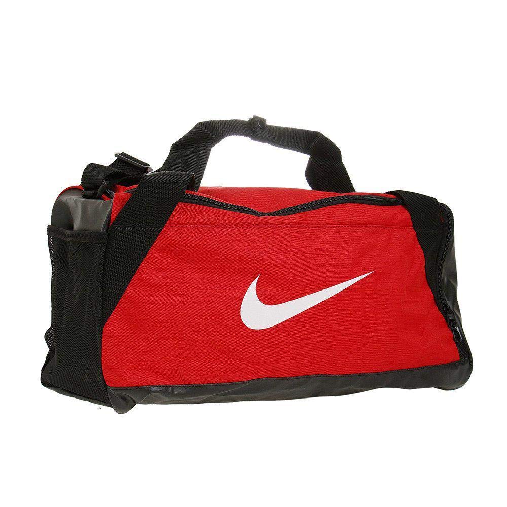 burgundy nike duffel bag
