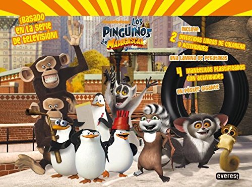 Los Pinguinos De Madagascar Maletin De Actividades Spanish Edition Nickelodeon Nickelodeon Lopez De Abechuco Wendy P Amazon Com Books