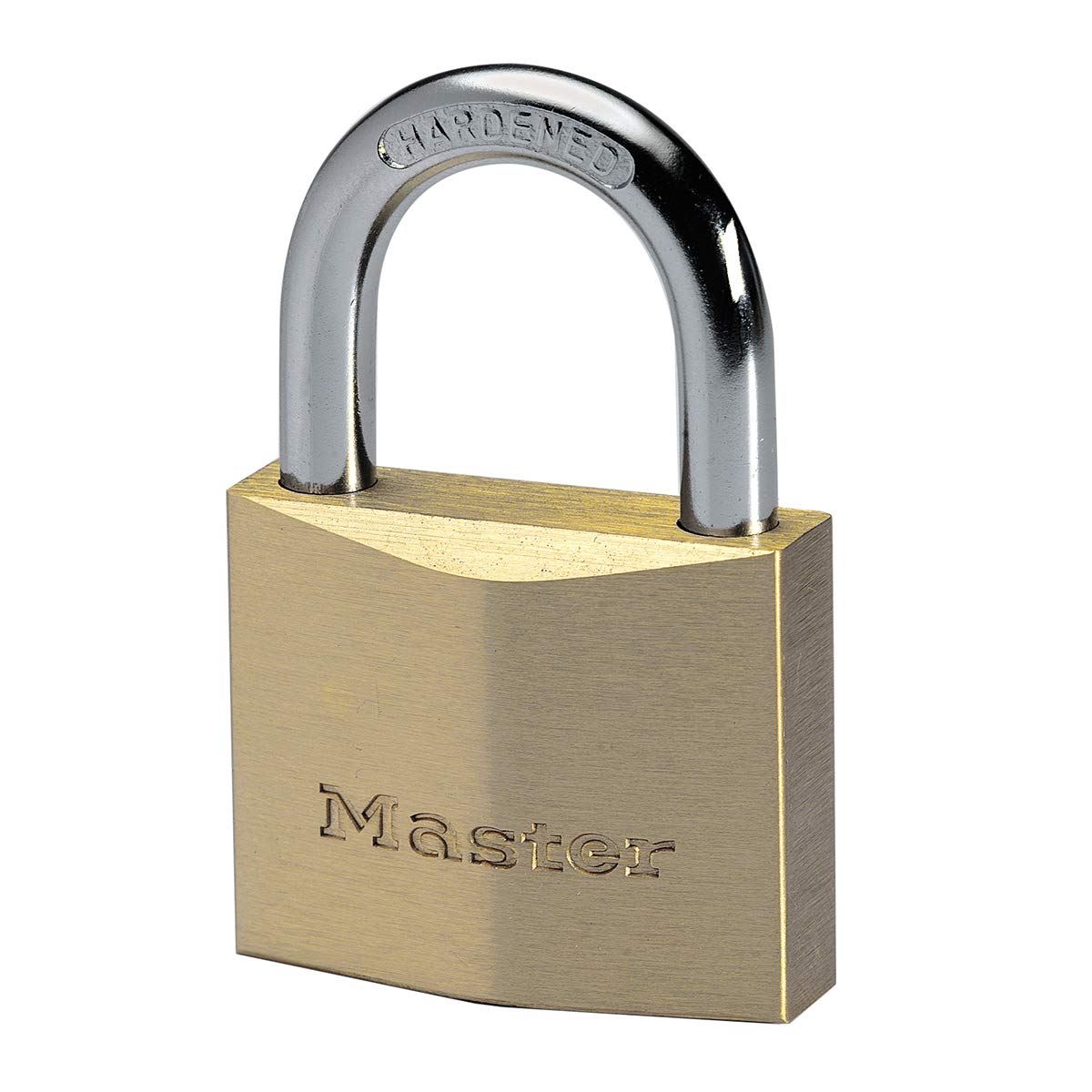 Master Lock 2840EURD Key Padlock with Extra Thick Solid Brass Body, Gold, 6,2 x 4 x 1,6 cm