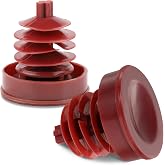 HABNVUON 2PCS Hydraulic Power Steering Caps, Power Steering Reservoir Cap, 53697-SB3-952 Red Reservoir Cap Plug Cover, Auto Replacement Accessories Compatible with Honda Accord Odyssey Crv Civic Rd5/7