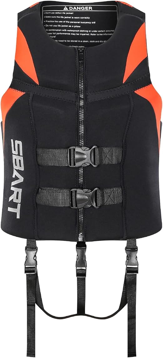 Plus Size Sleeveless Swimwear Adult Swimming Vest Life Vest with Leg