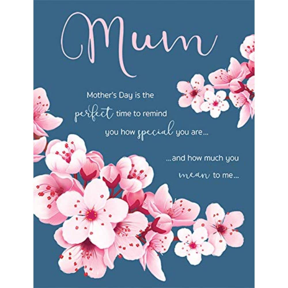 Beautiful Contemporary Mother's Day Card Mum - 8 x 6 inches - Koko Designs