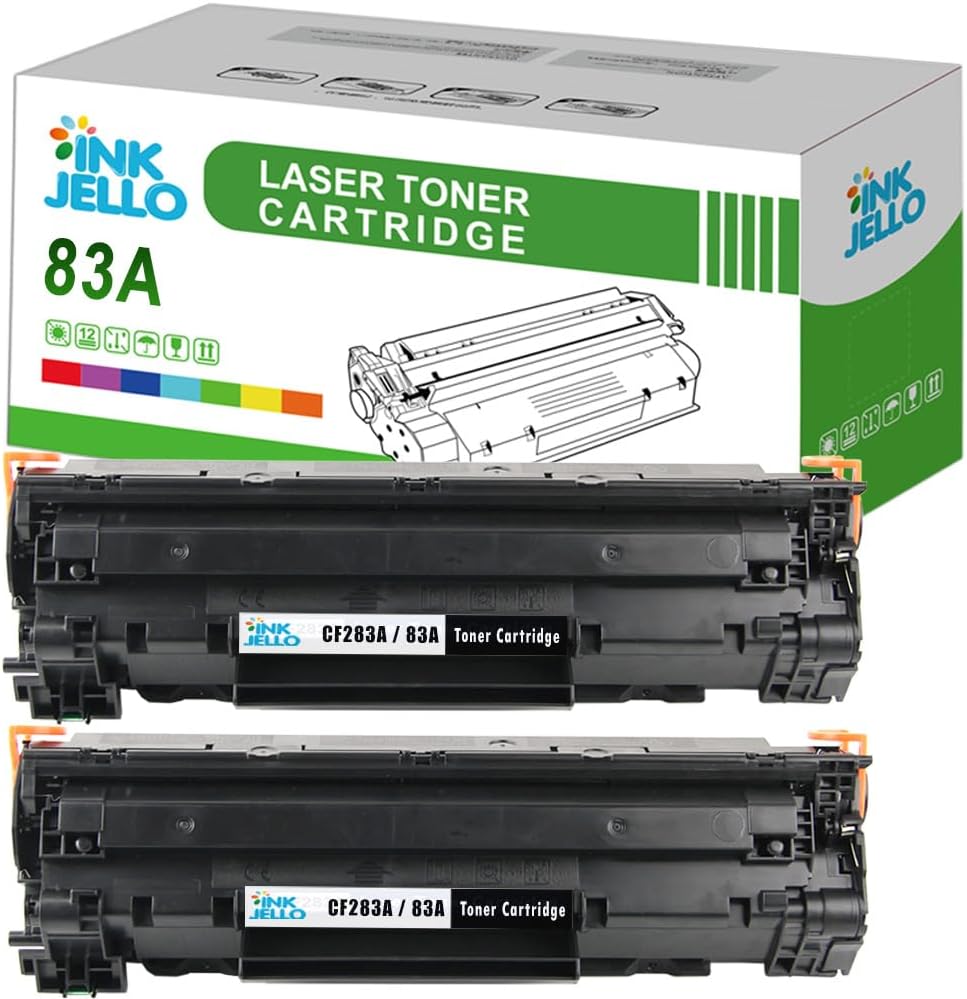 InkJello 2-Pack Black Toner Cartridge for HP LaserJet Pro M201dw M201n MFP M125
