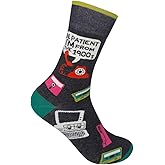 FUNATIC Be Patient I'm From The 1900s Funny Socks for Men Women