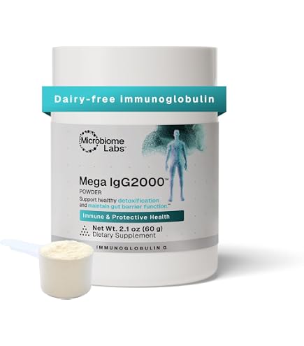 Amazon.com: Microbiome Labs Mega IgG2000 Capsules - Dairy Free