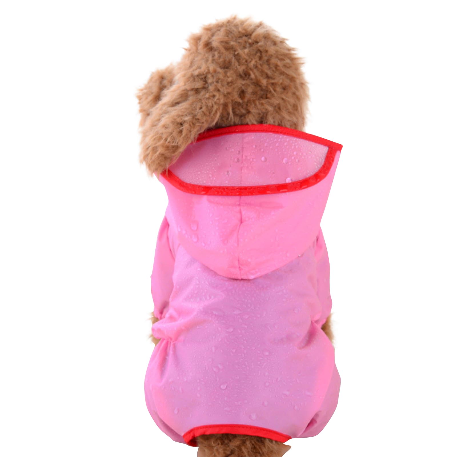 PETCUTE Dog Raincoat Waterproof Pet Dog Raincoat Rainwear Dog Raincoat Poncho for Small Medium Large Dogs