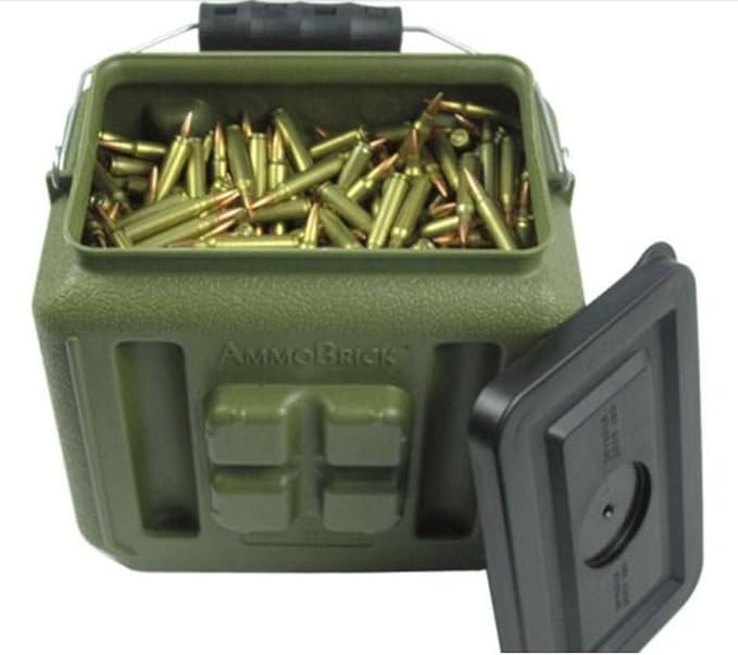 WaterBrick Stackable Ammo Storage Container AmmoBrick 1.6 Gallon