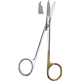 Suture Stitch Scissors 13cm with Delicate Hook Surgical Nursing Medical Scissors Perfect for Suture Removal, First Aid, EMS Training Premium Quality Instrument- Stainless Steel