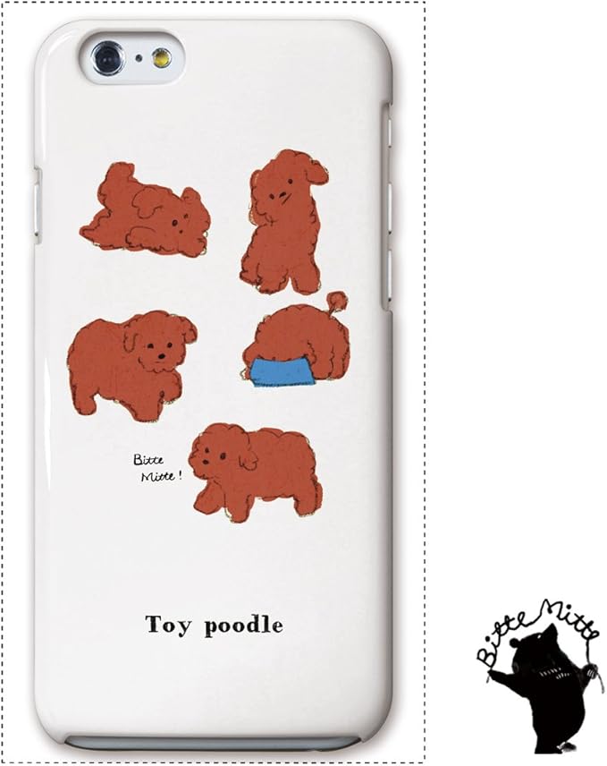 Amazon Iphone6s Iphone6 ケース かわいい おしゃれ トイプードル Bitte Mitte アイフォン6s ハードケース アイホン6sカバー アイフォーン Iphoneケース 可愛い お洒落 ケースガーデン ホワイト ケース カバー 通販