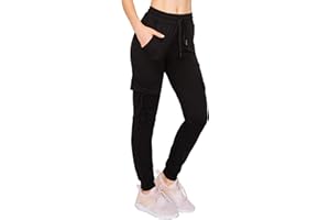 ALWAYS Cargo Jogger Pants for Women - Super Soft Casual Lounge Sweatpants
